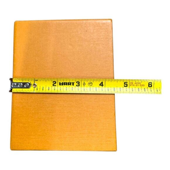 Louis Vuitton Orange Gift Box Lid For Jewelry Watch Wallet Accessories Authentic - Picture 5 of 8